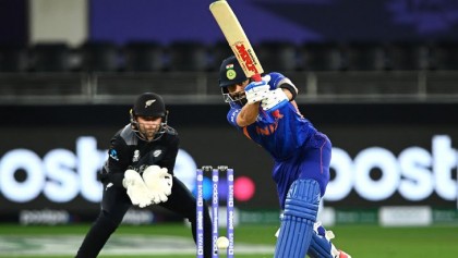 কিউই বোলিংয়ে নাস্তানাবুদ ভারত