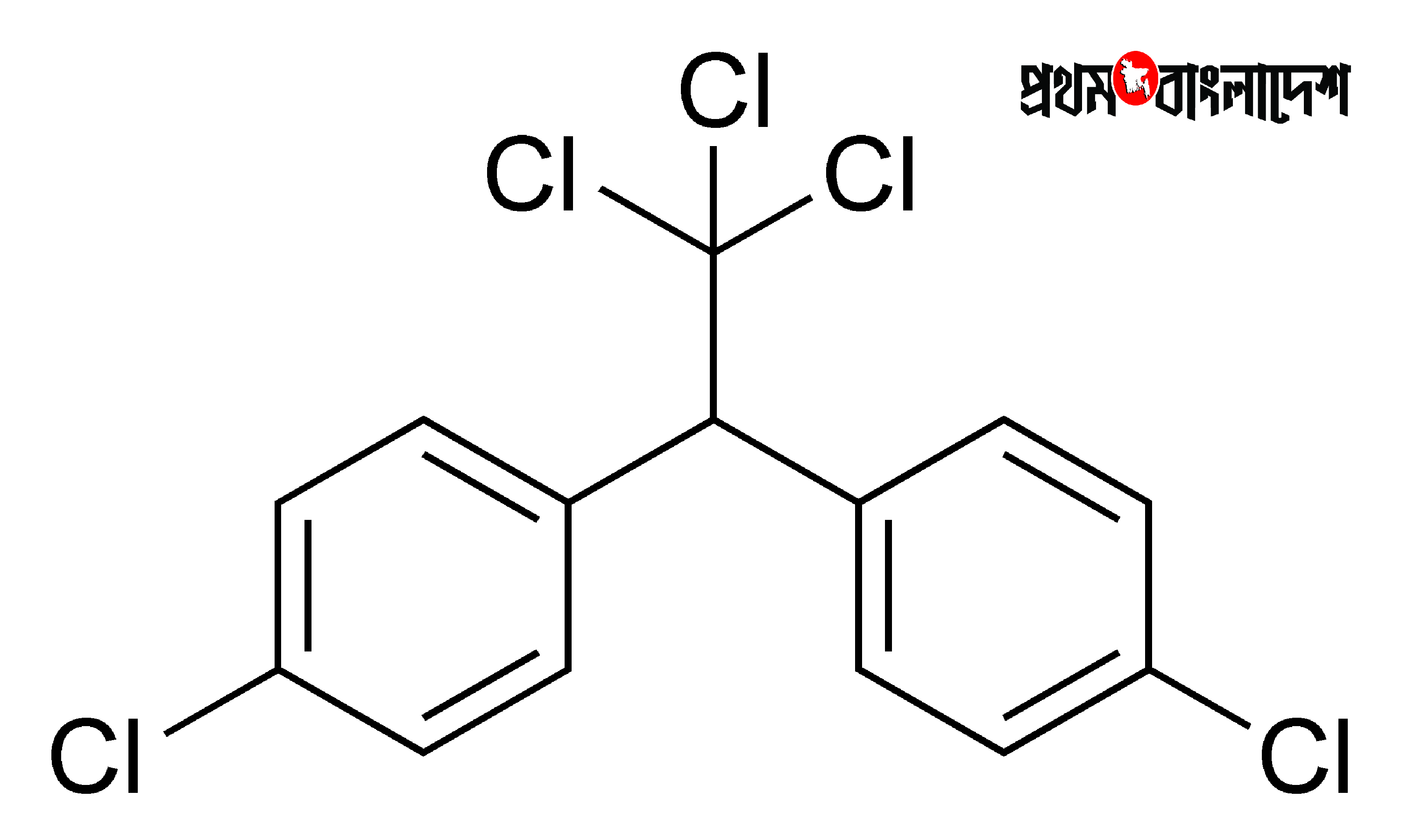 ডিডিটি খুব সাধারন একটা জিনিস বা কীটনাশক (পেস্টিসাইড) 